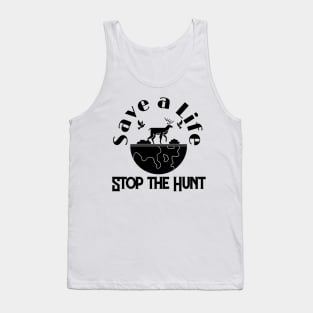 T-Shirt Stop hunting Tank Top